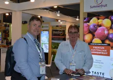 Wayne Prowse - Fresh Intelligence and John Moore - Summerfruit Australia.